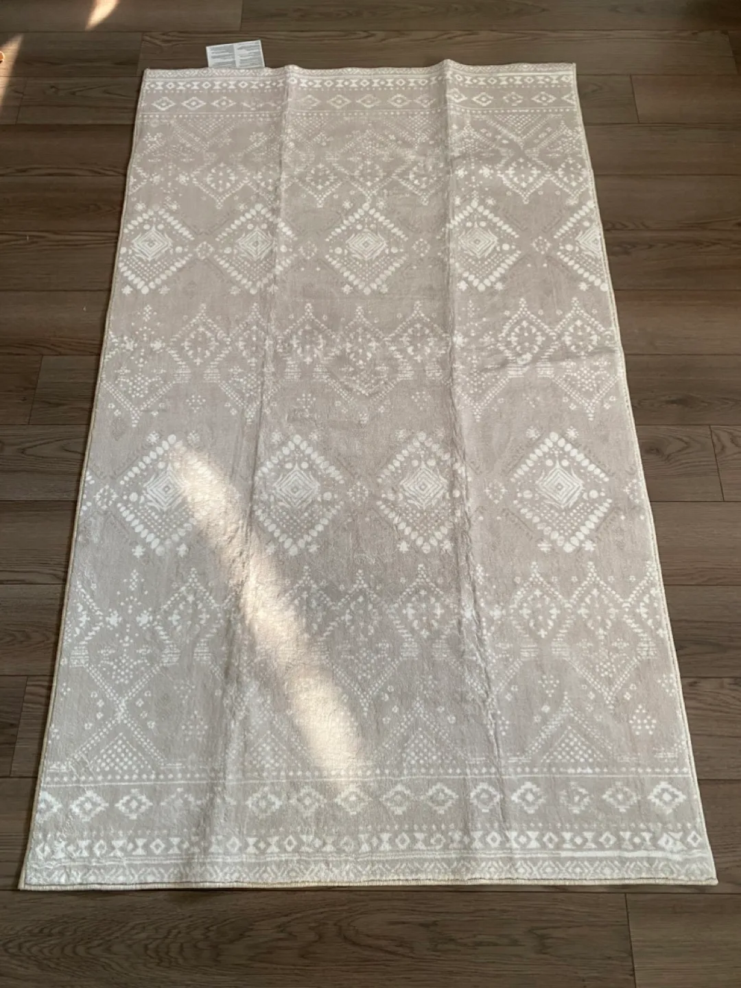 Soft Boho Area Rug 5 by 3 - Colour: Cappuccino Beige image indicator(3)