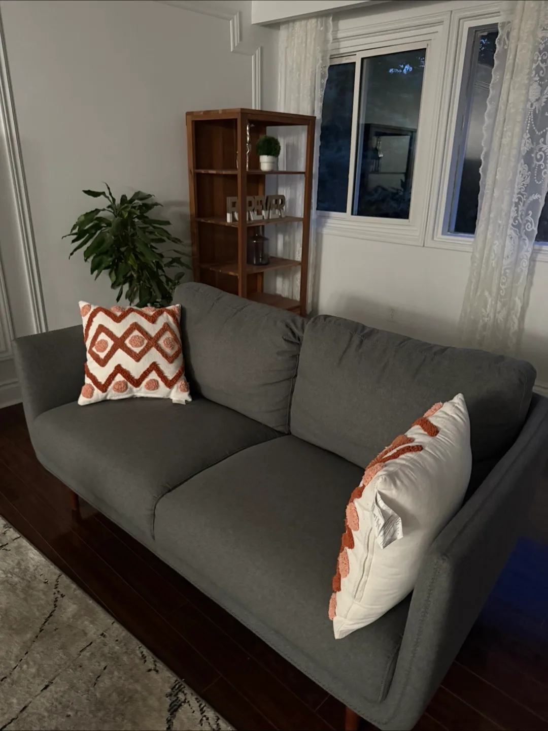 Modern Grey Loveseat – Starbucks Lounge Series, 2-Seater thumbnail