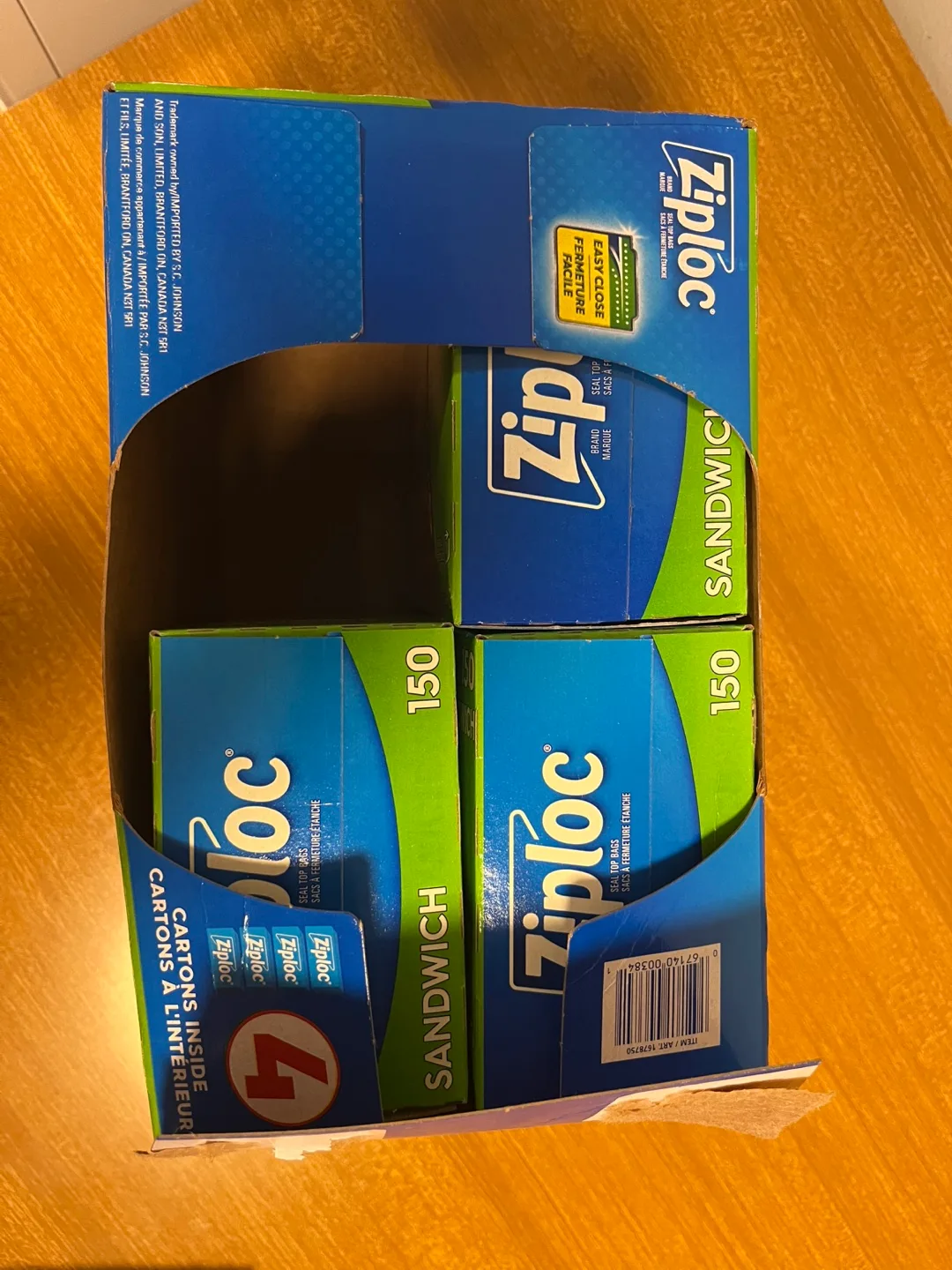Ziploc Sandwich Bags, 450 Count thumbnail