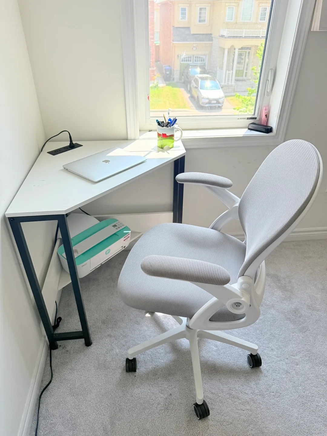Grey Ergonomic Office Chair thumbnail