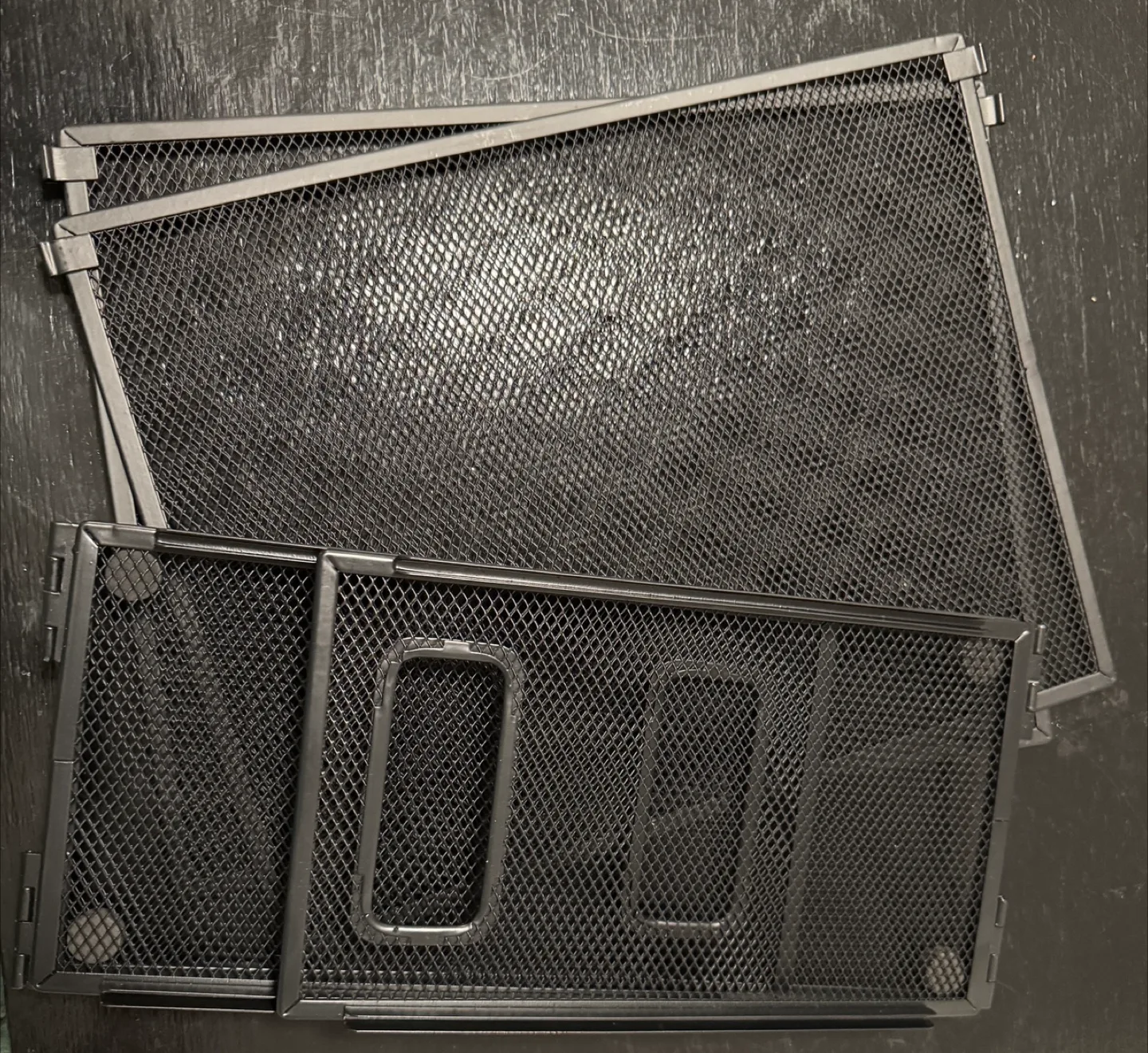 Black Mesh Desk Organizer image indicator(5)