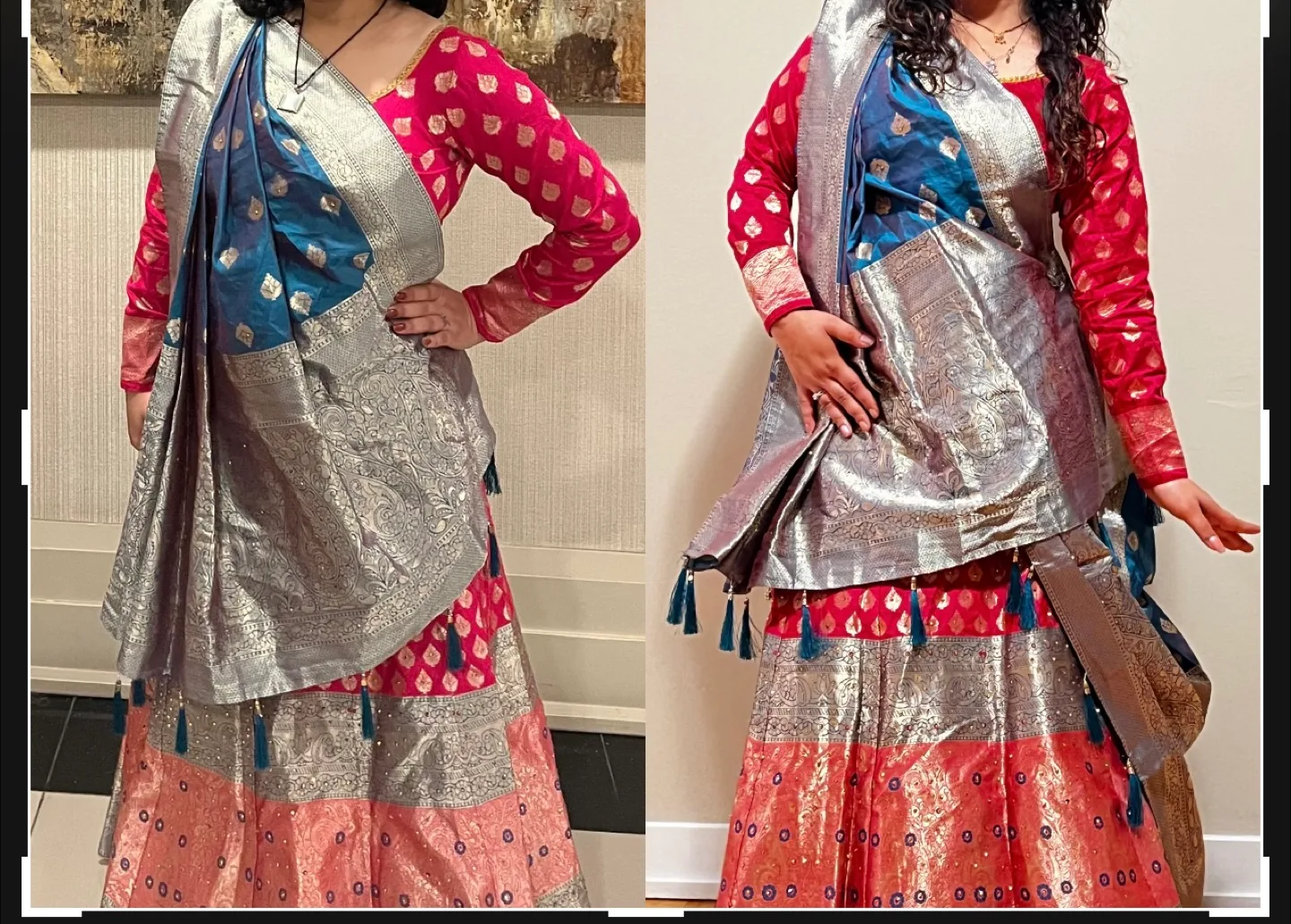 Indian Lehenga Choli Set thumbnail