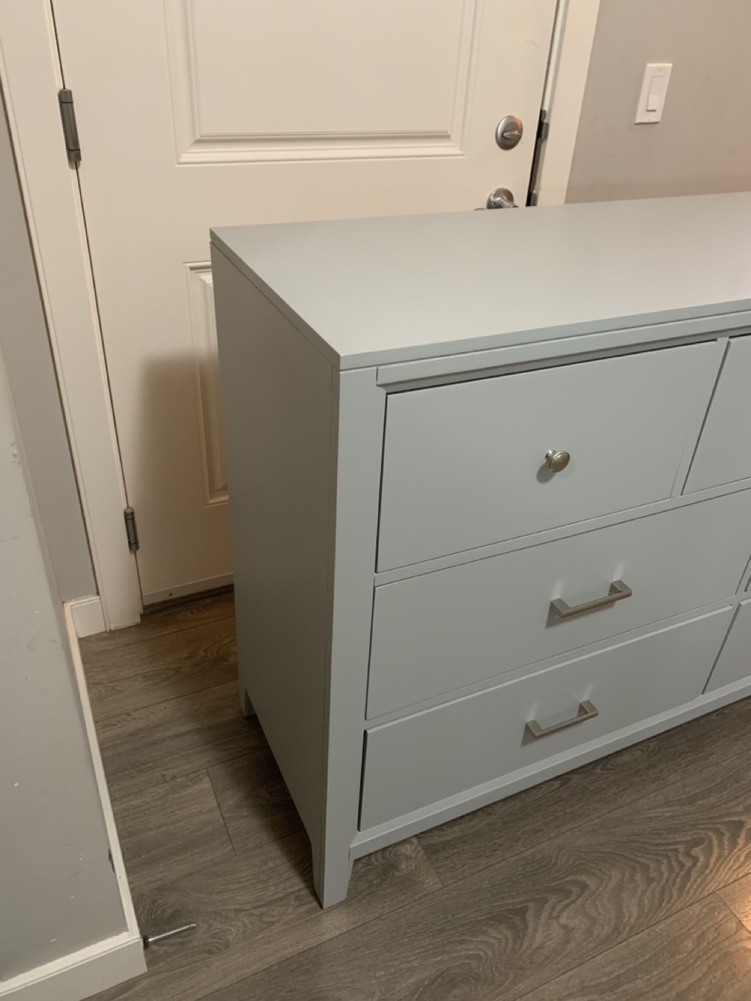 Grey 7-Drawer Dresser - photo 5
