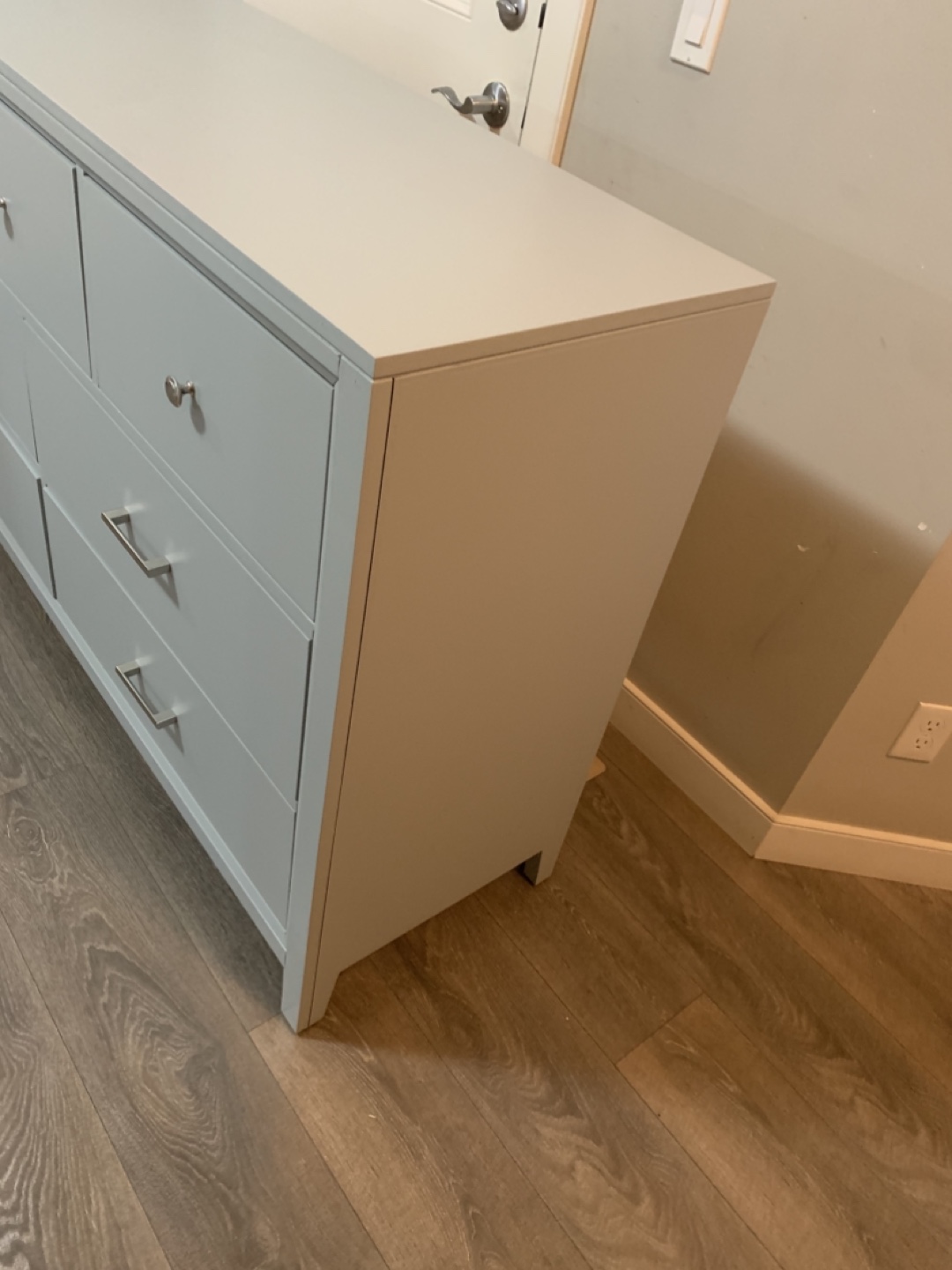 Grey 7-Drawer Dresser - photo 4