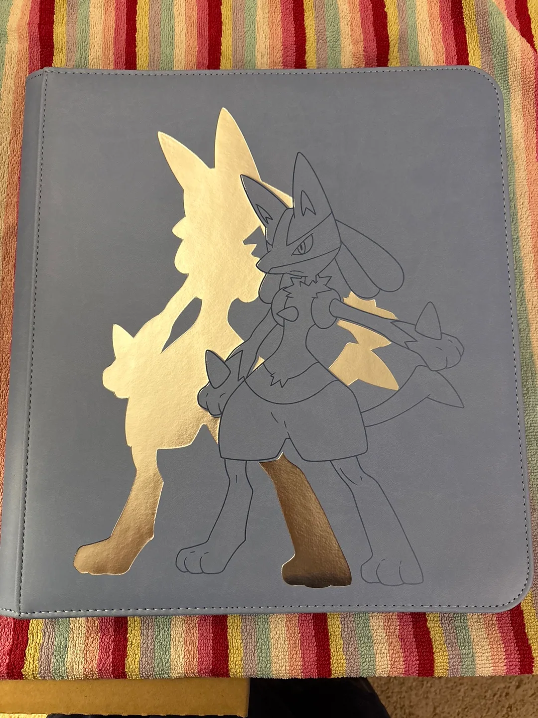 UltraPro Pokémon Zipper Binder 12-Pocket Elite Series: Lucario thumbnail