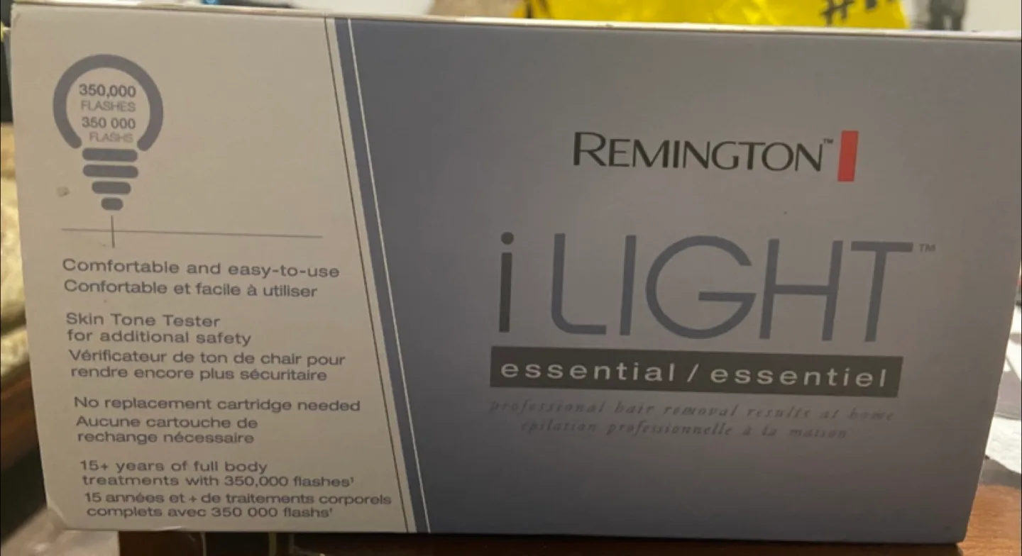 🇨🇦Remington i-LIGHT Essential Hair Removal System image indicator(3)