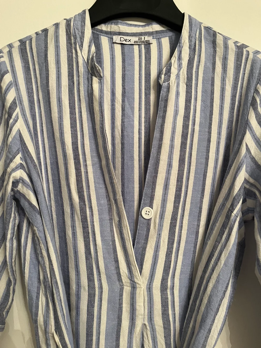 Dex Striped Linen Dress image indicator(2)