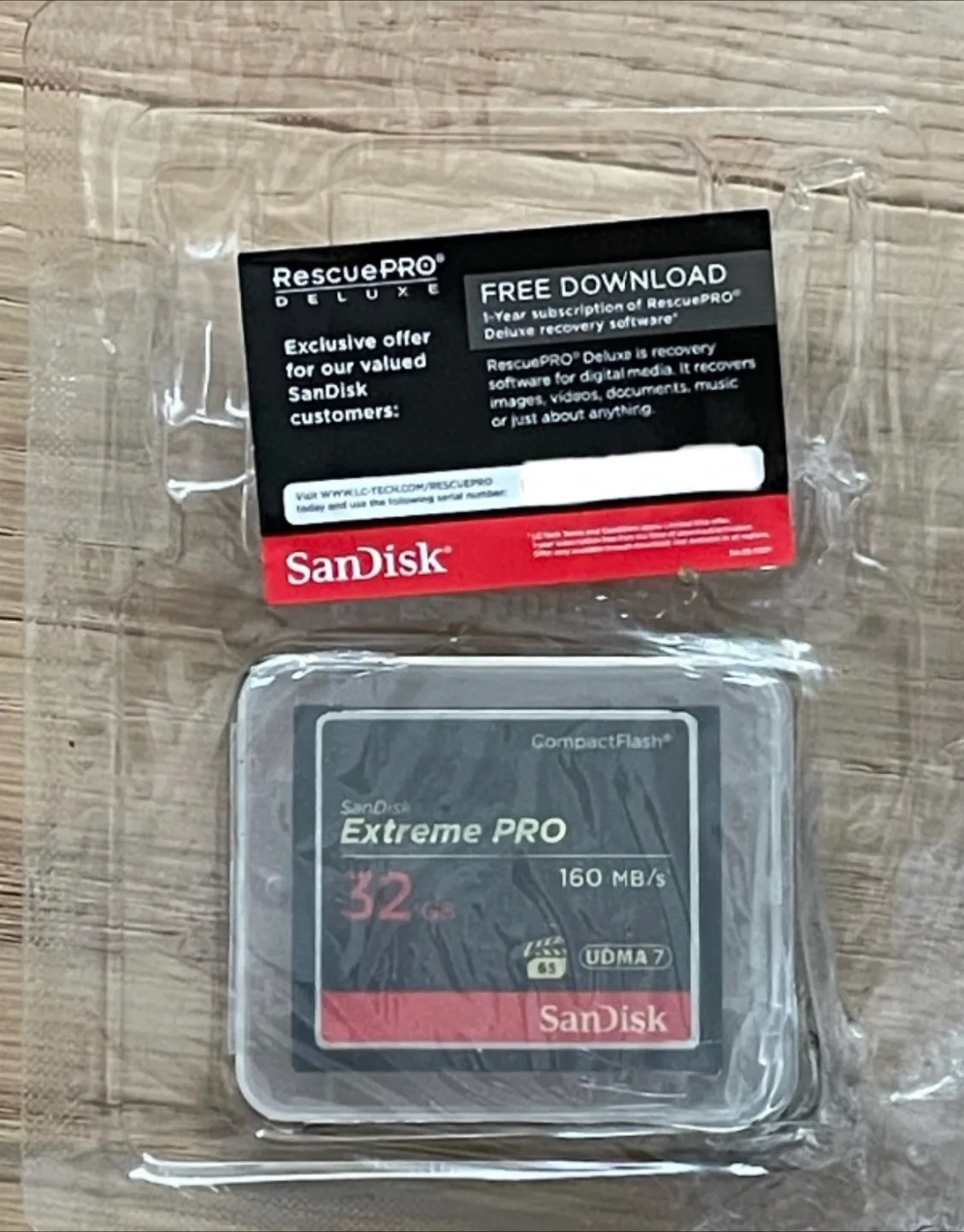 SanDisk Extreme PRO 32GB CompactFlash Memory Card. Sealed. image indicator(2)