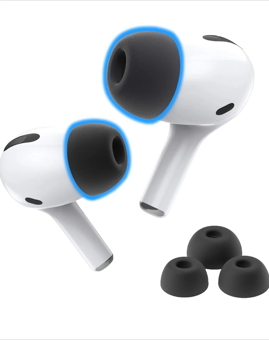 Foam Masters Memory Foam Ear Tips for AirPods Pro 1st & 2nd Gen. image indicator(4)
