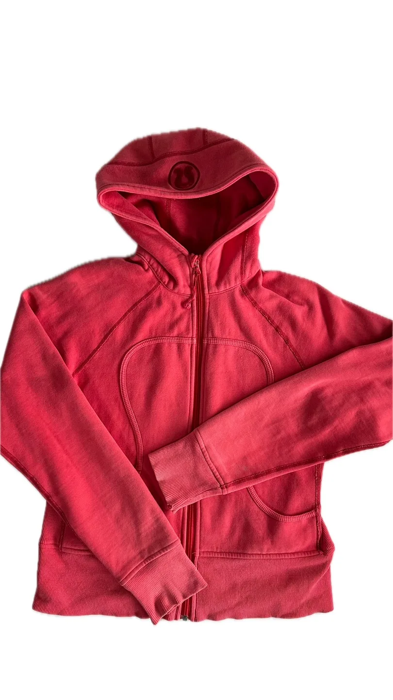 Lululemon Scuba Hoodie - Red Size 8 image indicator(3)