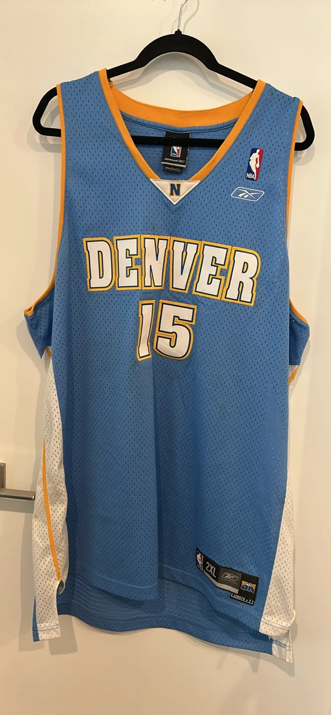 Reebok Denver Nuggets Carmelo Anthony Jersey - 2XL thumbnail