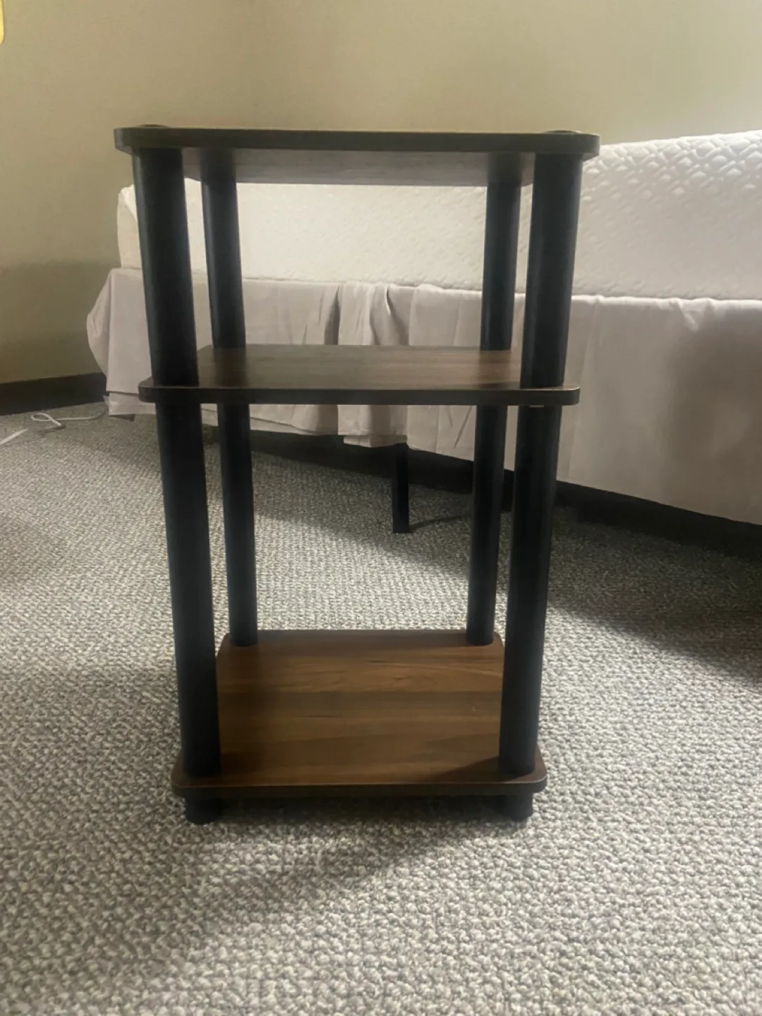 3-Tier Brown Wood Shelf thumbnail