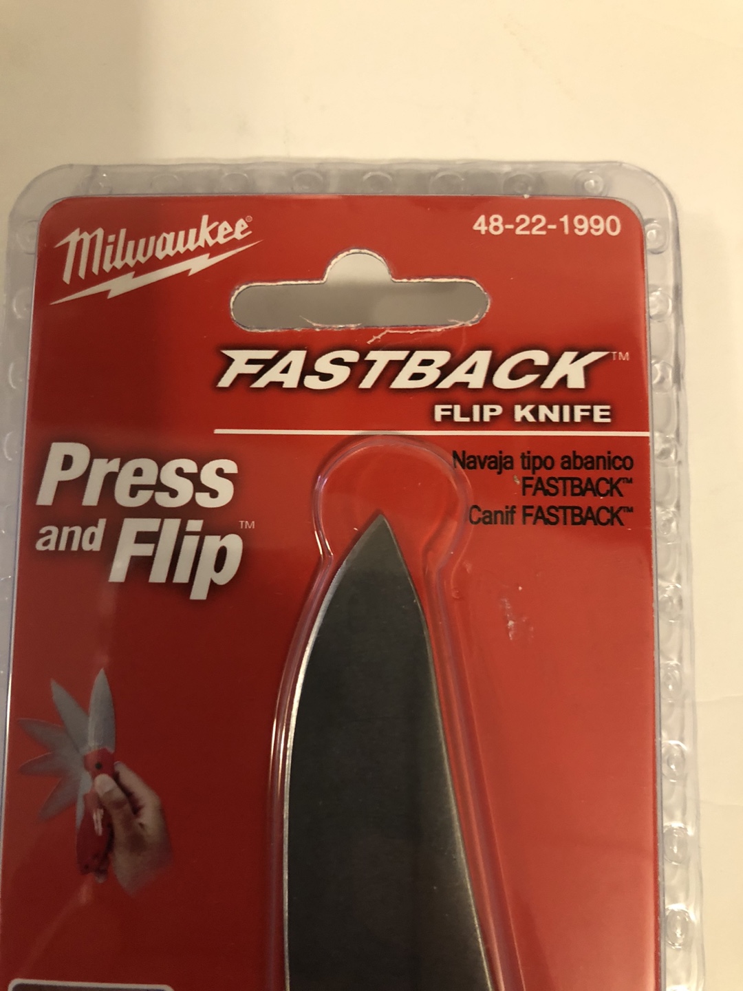 Milwaukee FASTBACK Flip Knife - New in Package! - photo 2