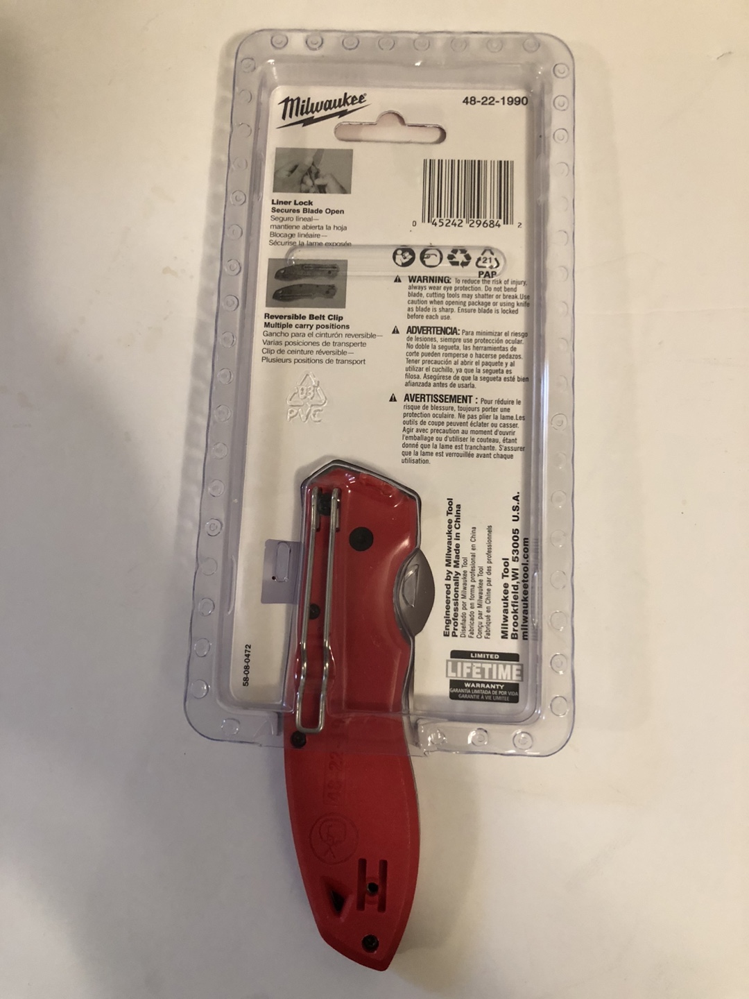 Milwaukee FASTBACK Flip Knife - New in Package! - photo 4