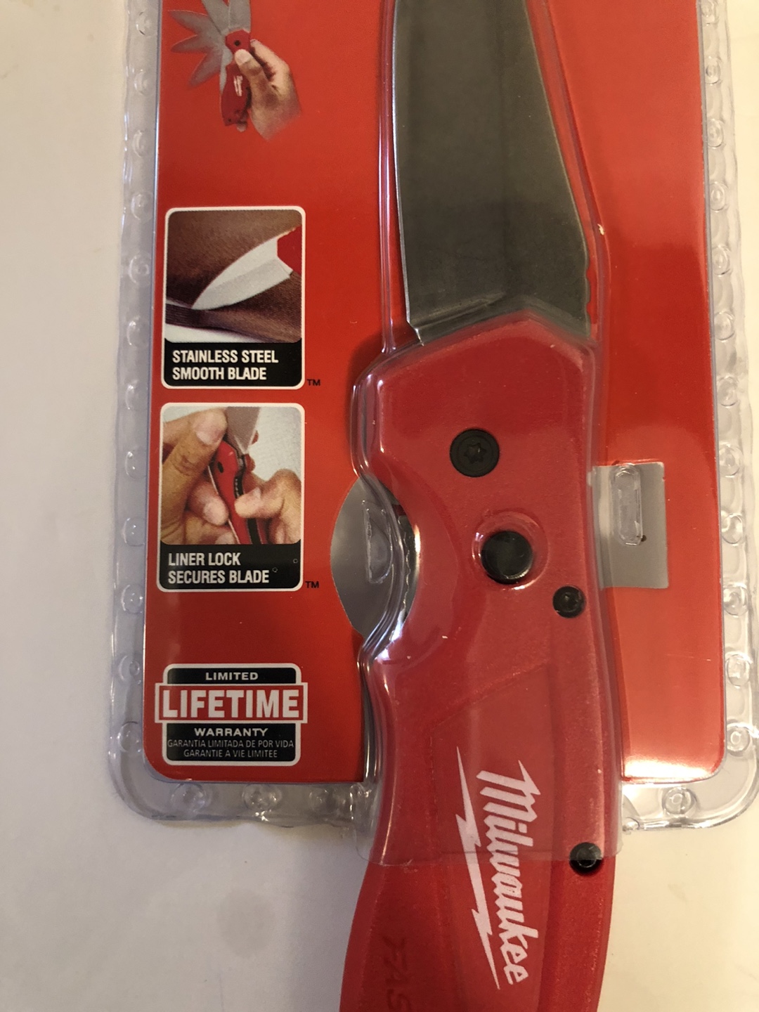 Milwaukee FASTBACK Flip Knife - New in Package! - photo 3