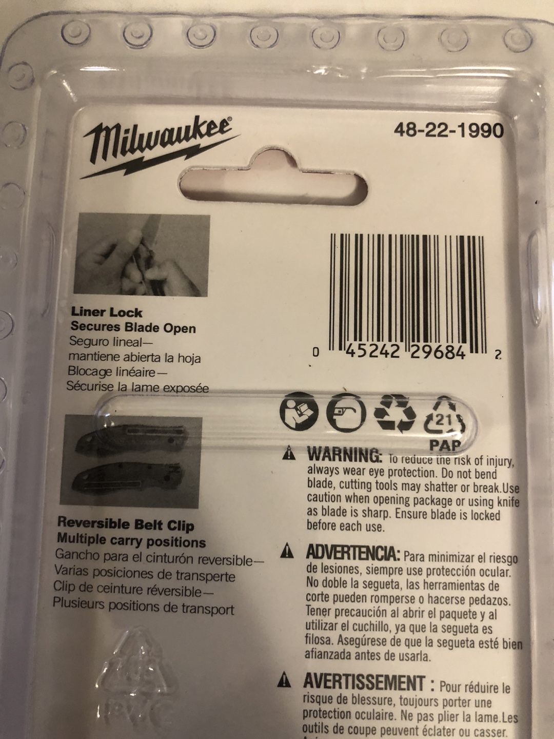 Milwaukee FASTBACK Flip Knife - New in Package! - photo 5
