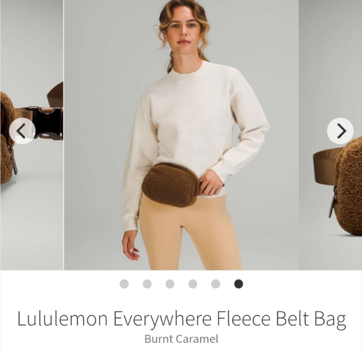 Lululemon Everywhere Fleece Belt Bag - Caramel - photo 2