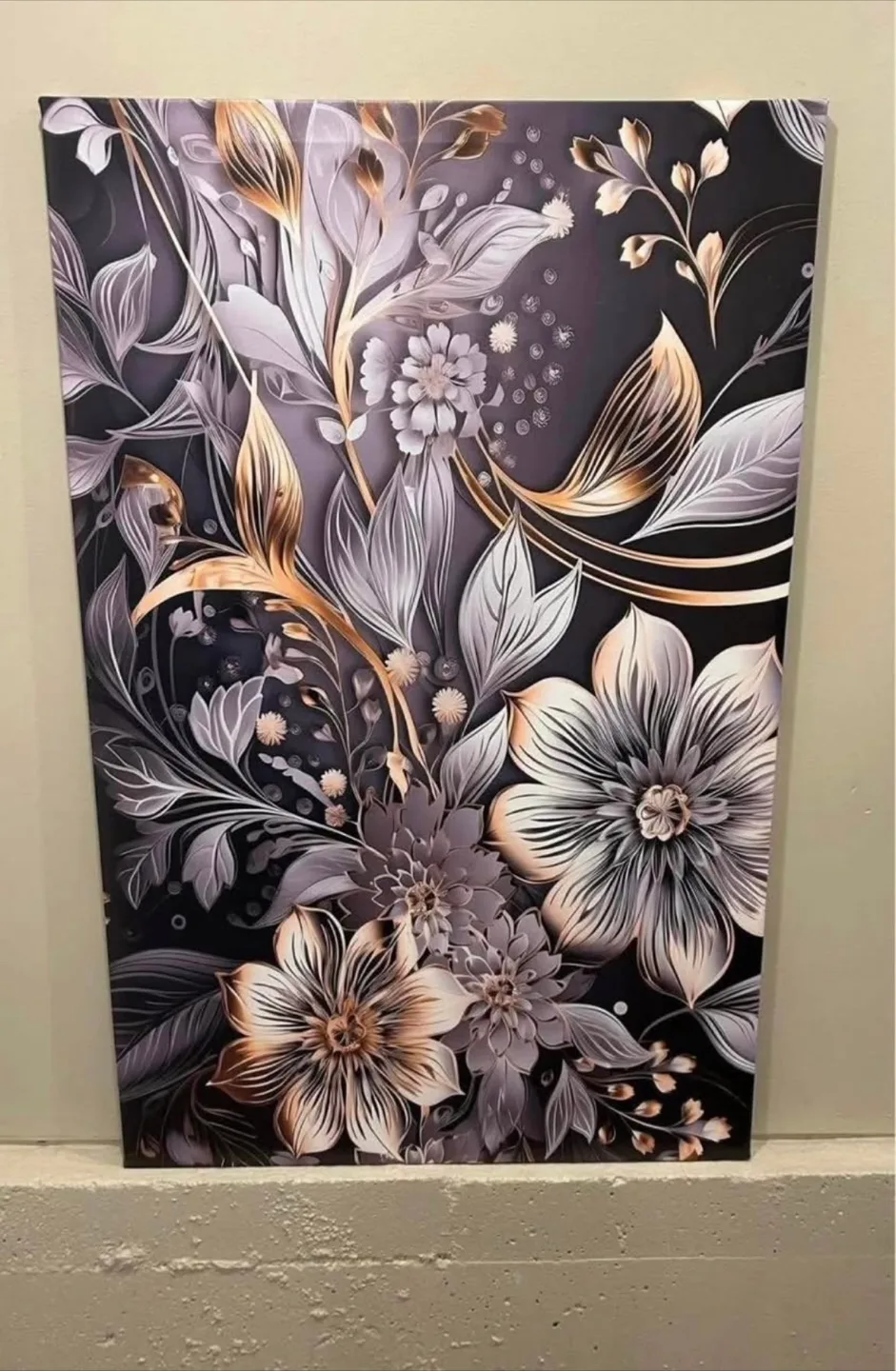 Floral Canvas Wall Art image indicator(2)