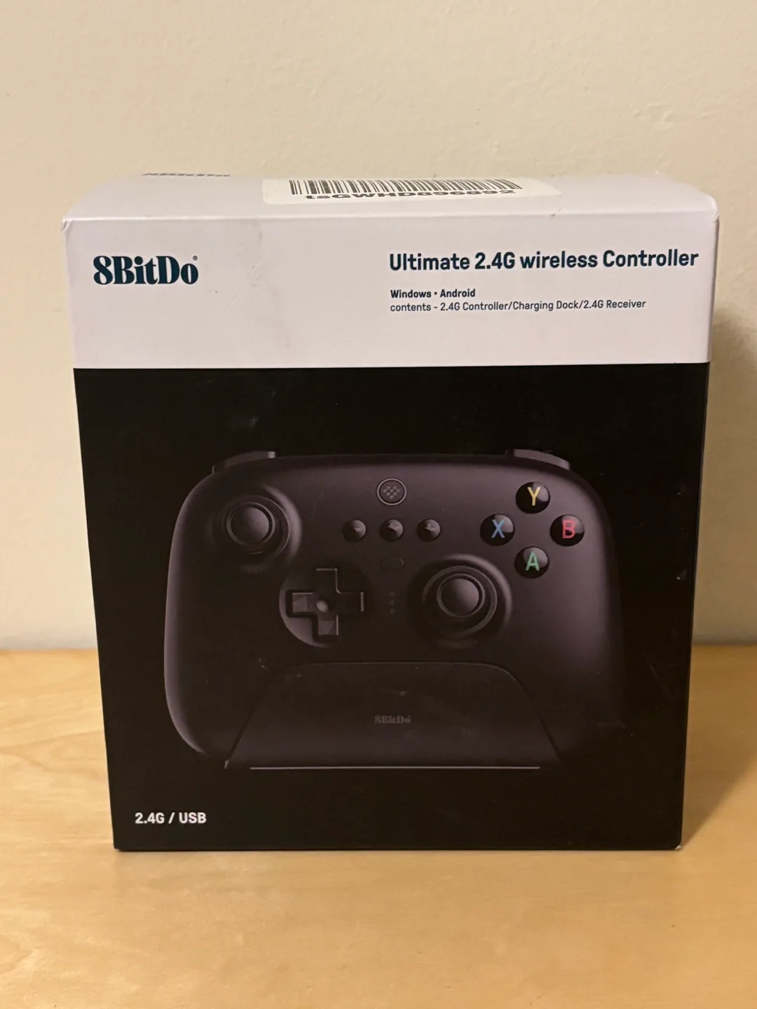 8BitDo Ultimate 2.4G Wireless Controller – Hall Edition (Black) thumbnail