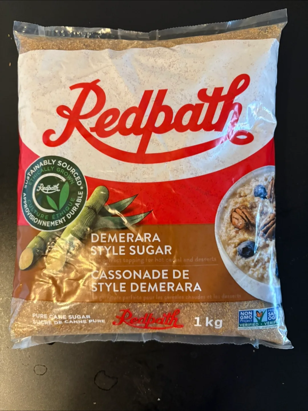 Redpath Demerara Style Sugar - 1kg thumbnail