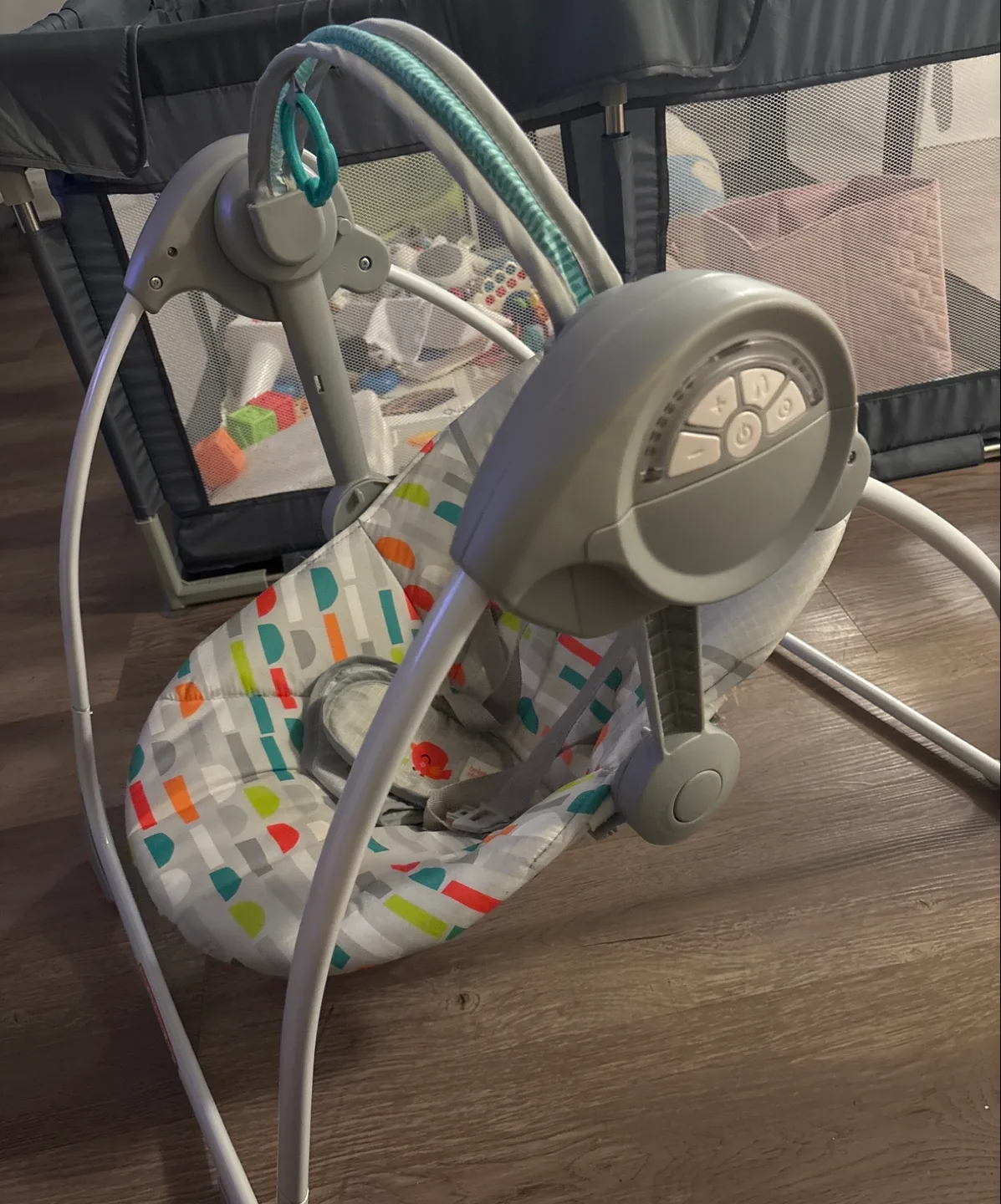 Ingenuity ConvertMe Swing-2-Seat - Excellent Condition! image indicator(2)