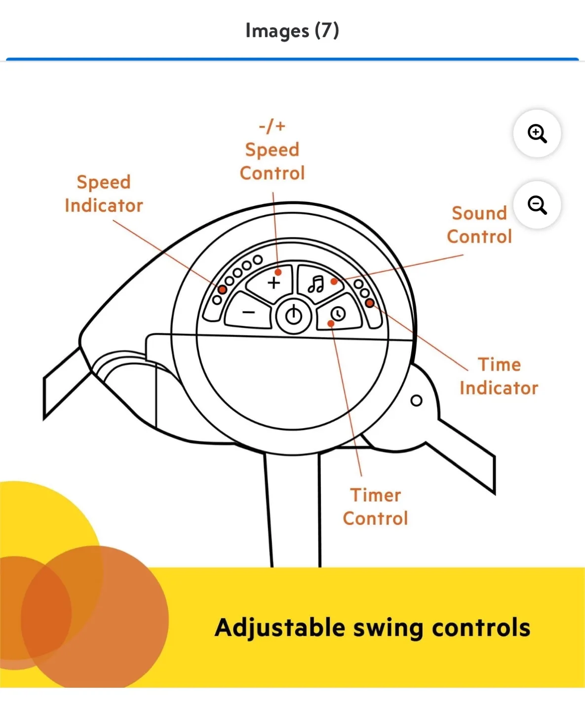 Ingenuity ConvertMe Swing-2-Seat - Excellent Condition! image indicator(5)