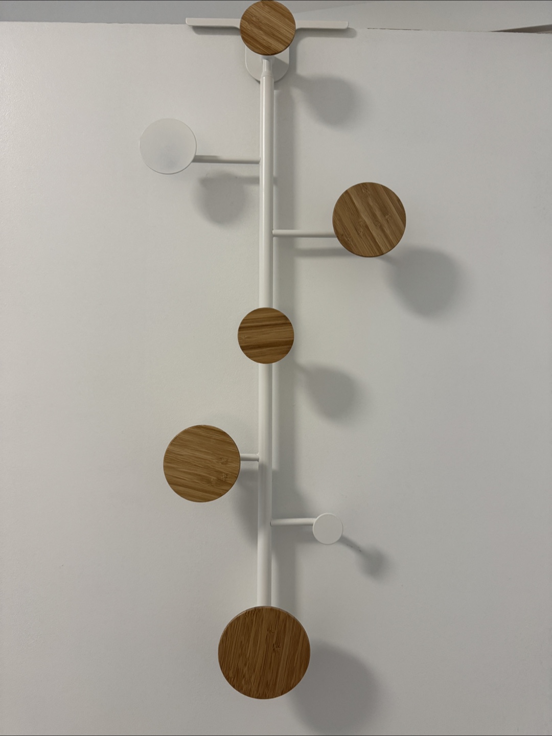 IKEA Cloth Hanger White Over-the-Door Hook Rack