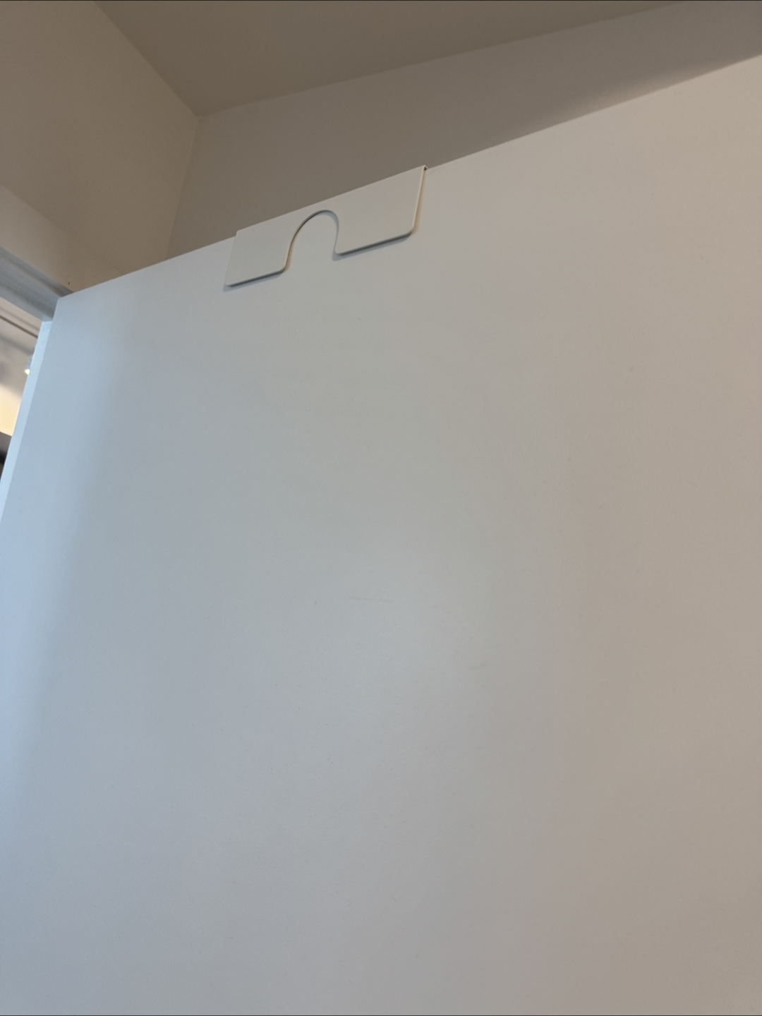 IKEA Cloth Hanger White Over-the-Door Hook Rack - photo 3