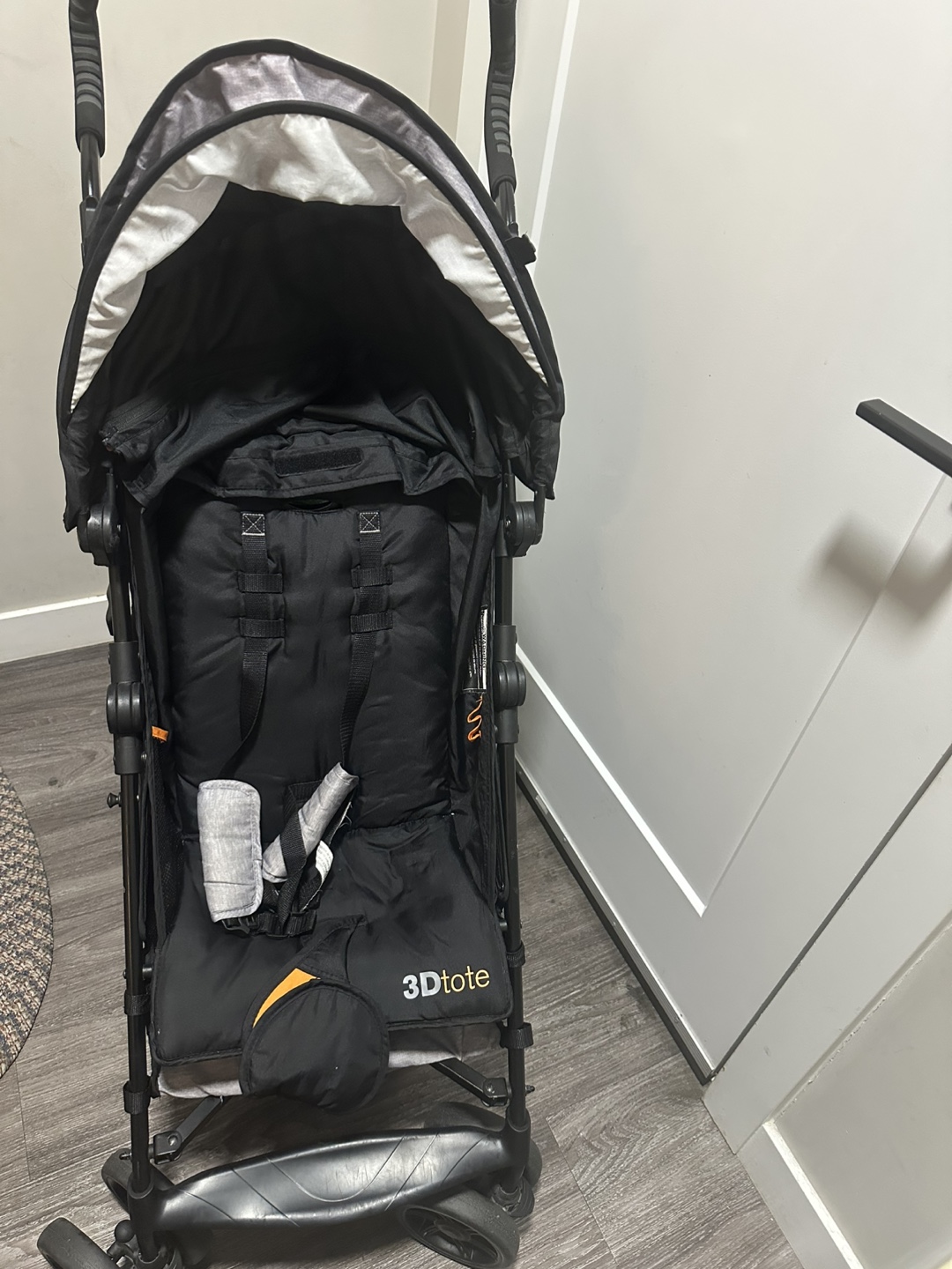 Summer 3D Tote Umberella Stroller - Black