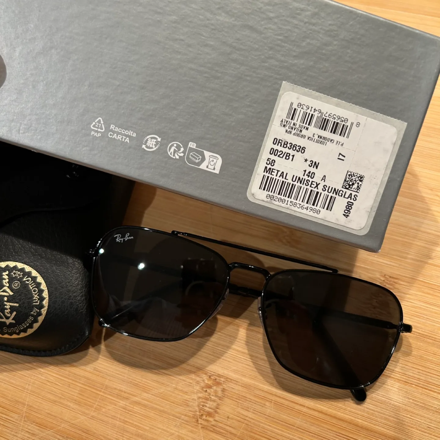Ray-Ban RB3636 New Caravan Sunglasses image indicator(9)