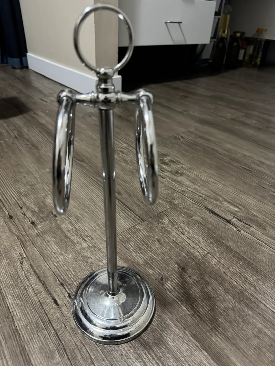 Chrome Towel Stand. Look at my other posts image indicator(2)