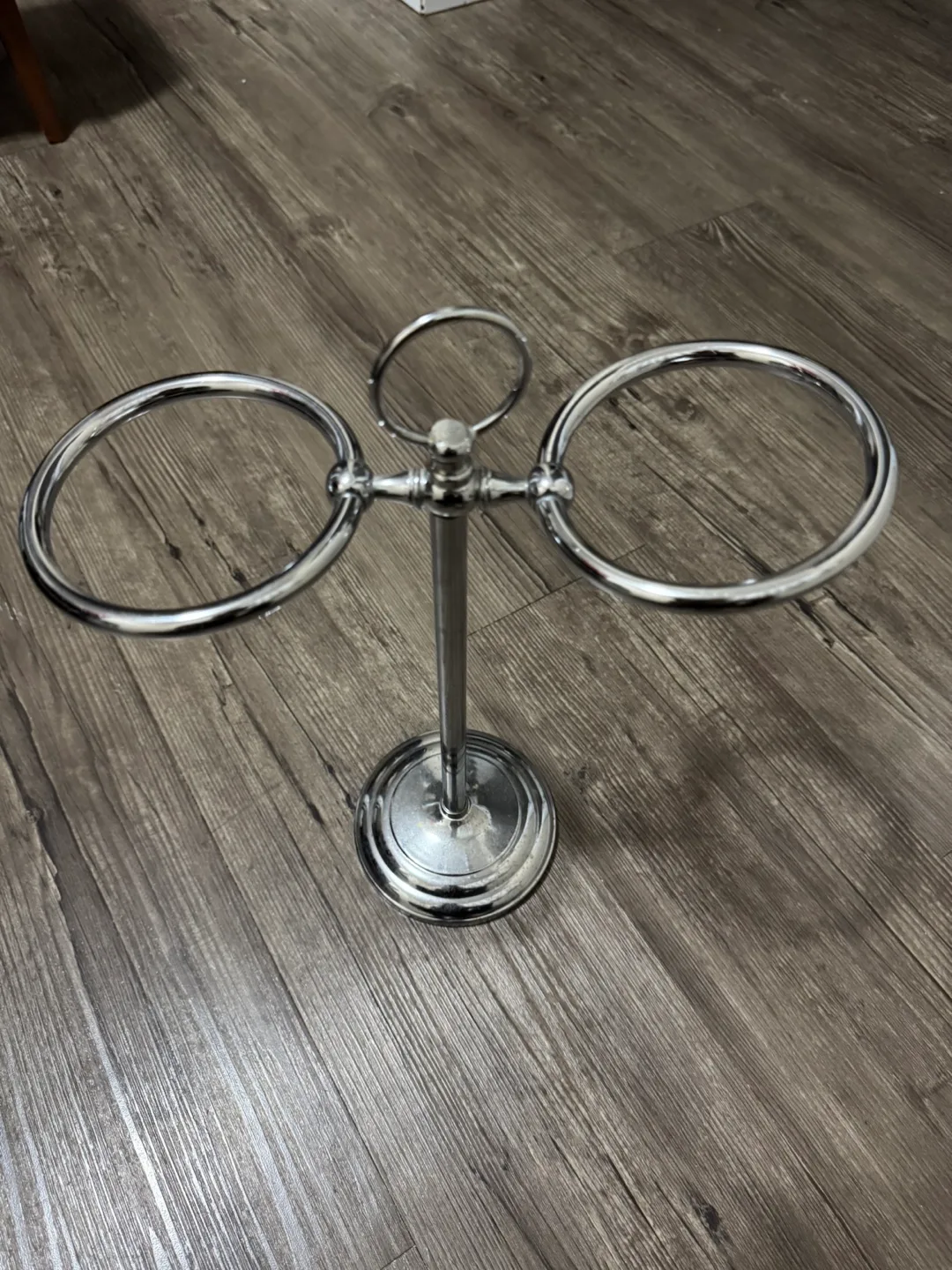 Chrome Towel Stand. Look at my other posts image indicator(5)