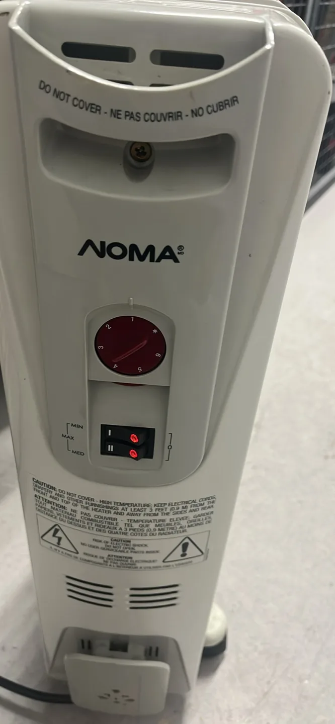 NOMA Oil Filled Radiator Heater thumbnail