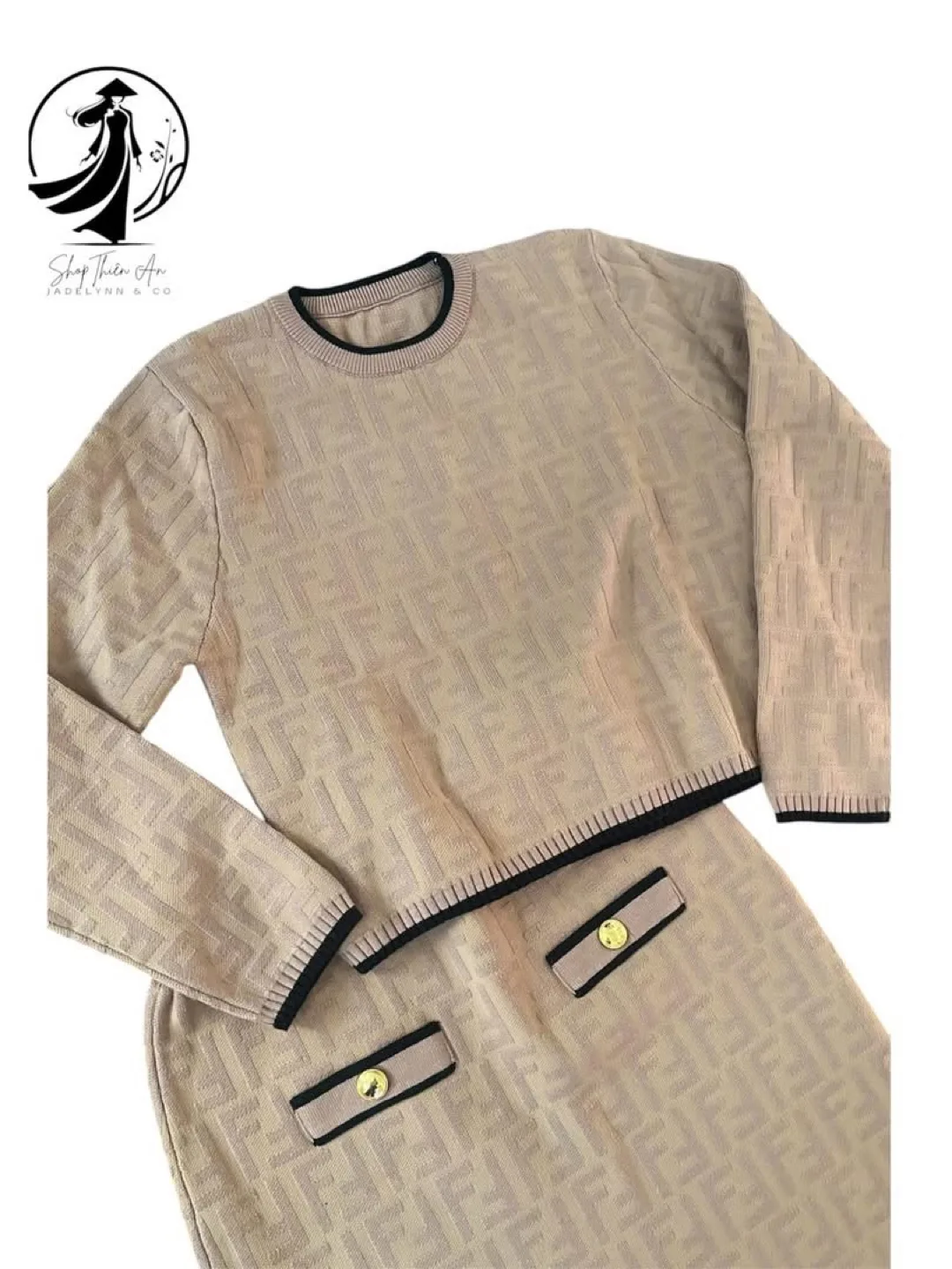 Fendi Knit Skirt Set thumbnail