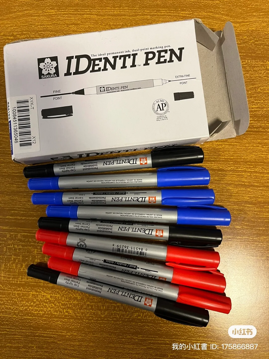 Sakura Identi Pen Set - Fine & Extra Fine Points thumbnail