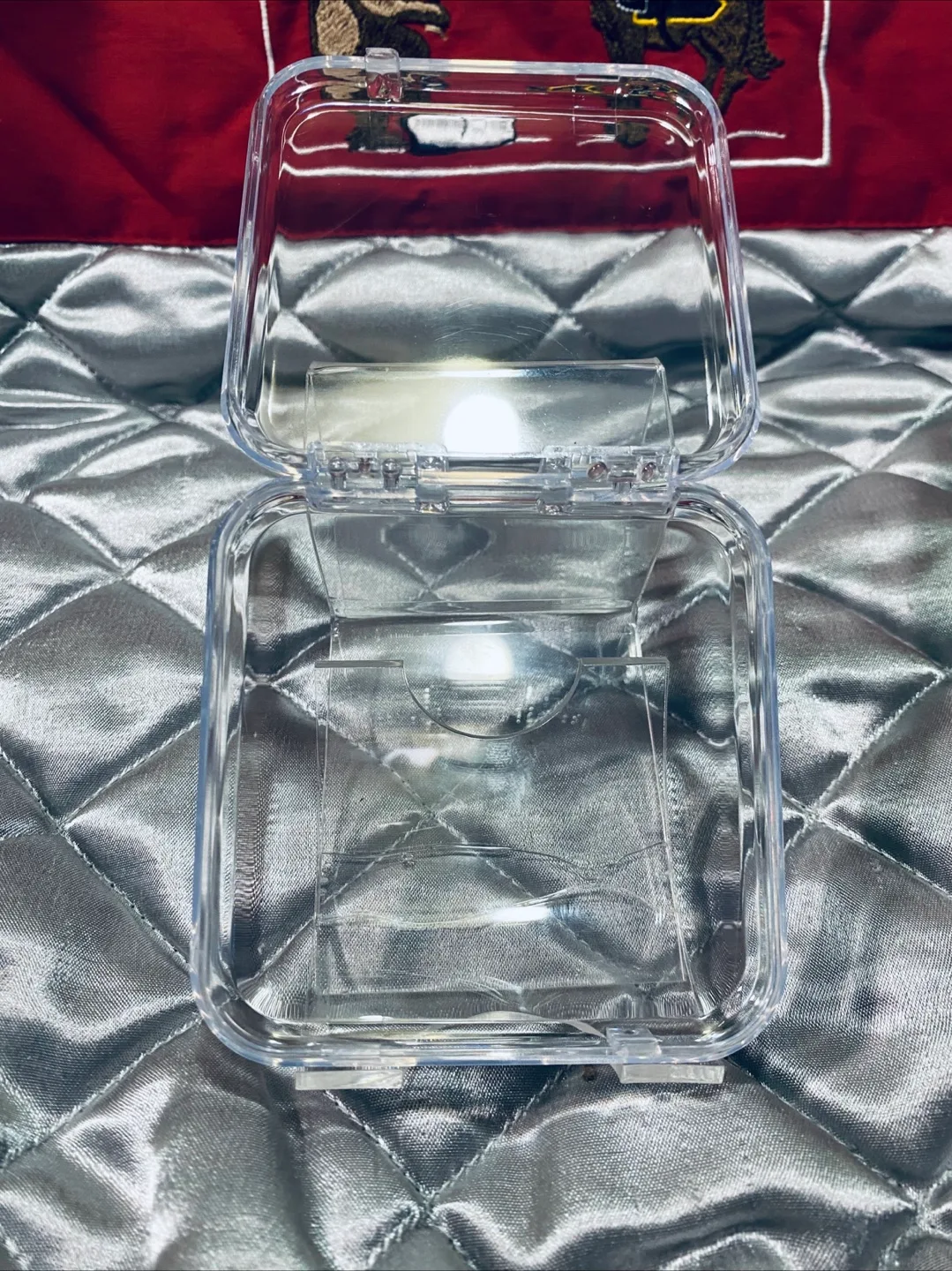 Press-on nails Clear Plastic Storage Box thumbnail
