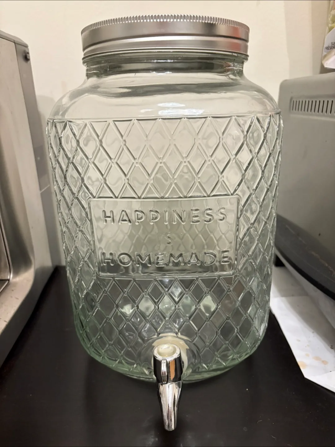 Indigo Glass Beverage Dispenser thumbnail