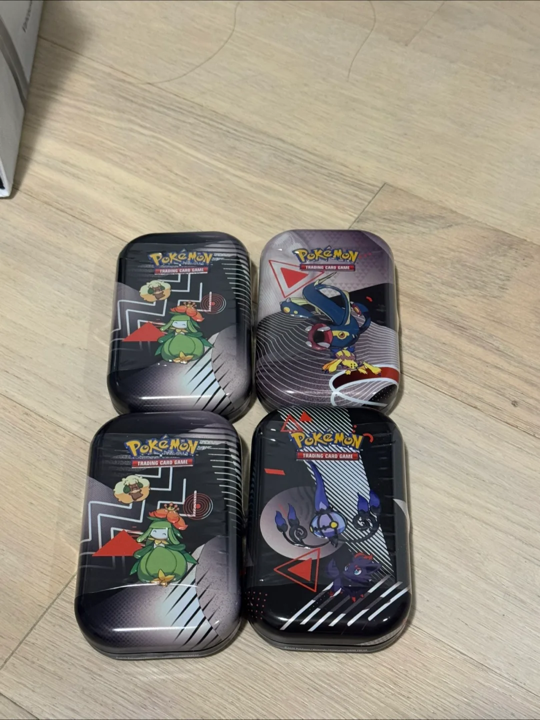 Pokemon Black Bolt & White Flare  Unova mini tins thumbnail