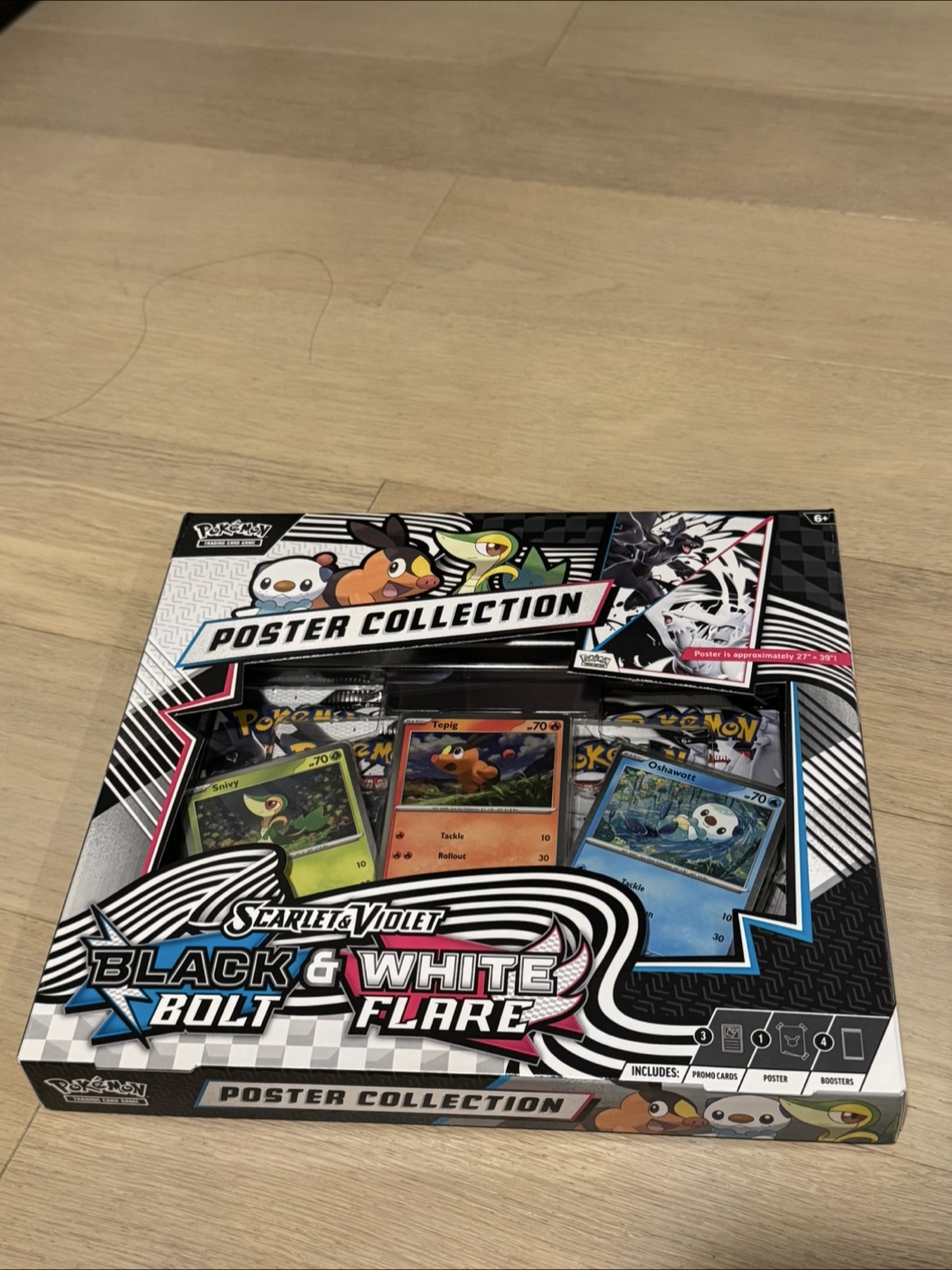 Pokemon Black Bolt & White Flare  Unova Poster Collection