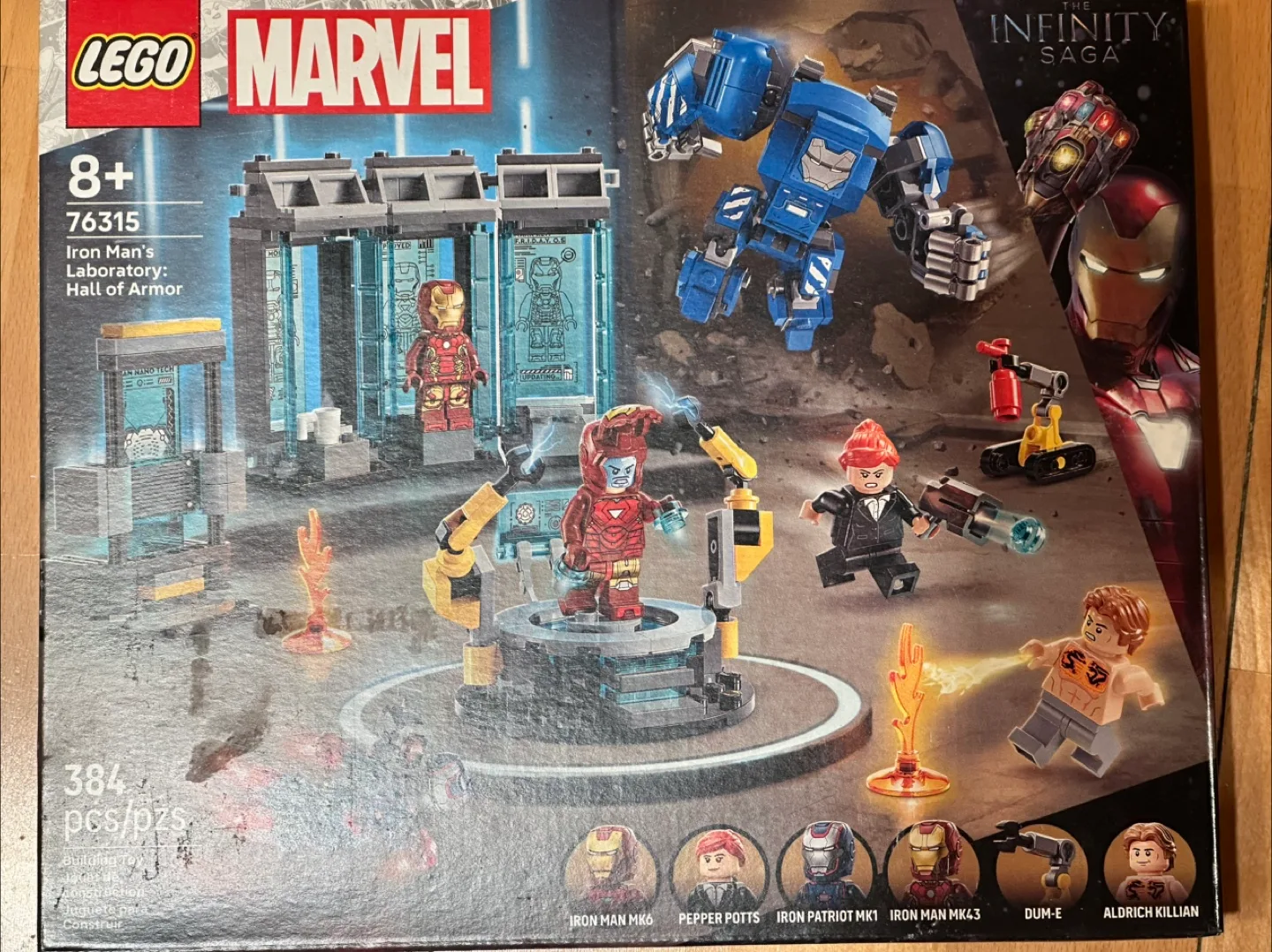 LEGO Marvel Iron Man's Laboratory 76315 thumbnail