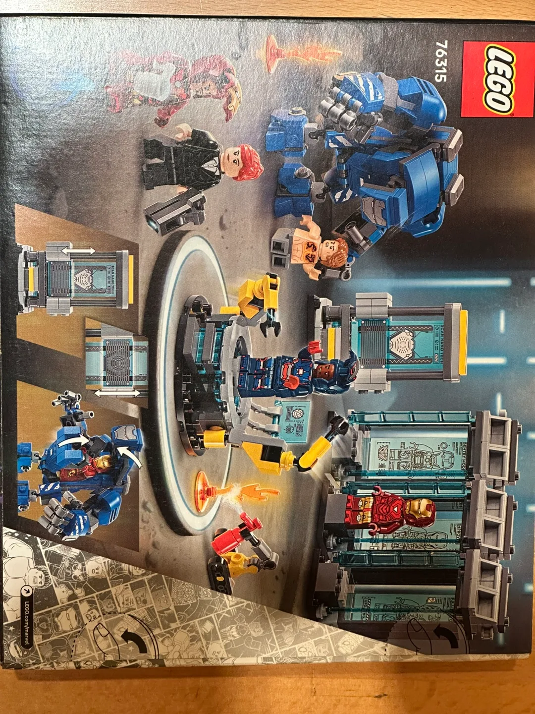 LEGO Marvel Iron Man's Laboratory 76315 image indicator(2)