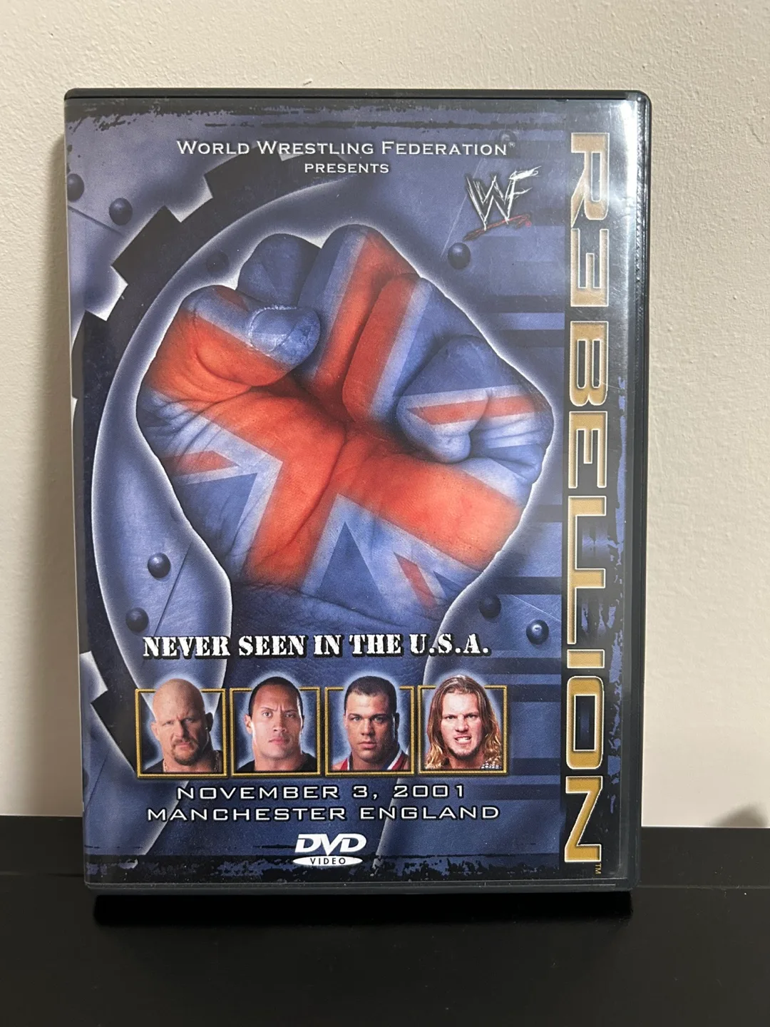WWF Rebellion 2001 DVD thumbnail