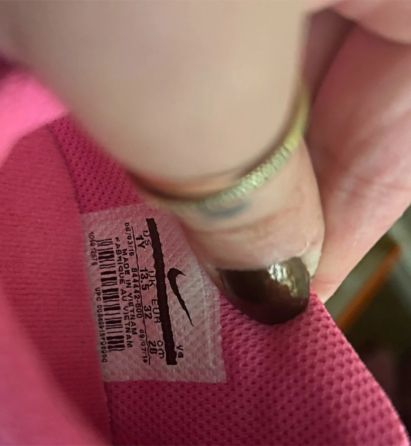 Nike Soccer Shoes - Size 1Y image indicator(5)