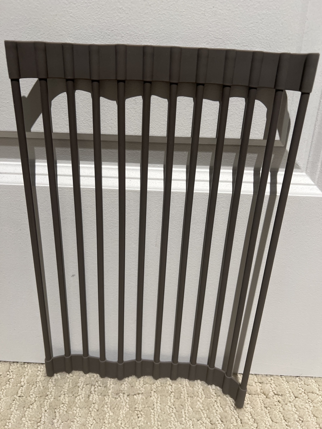 Curtis Stone Roll-up Dish Drying Rack - Grey