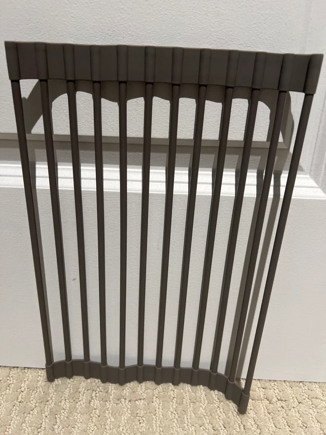 Curtis Stone Roll-up Dish Drying Rack - Grey thumbnail