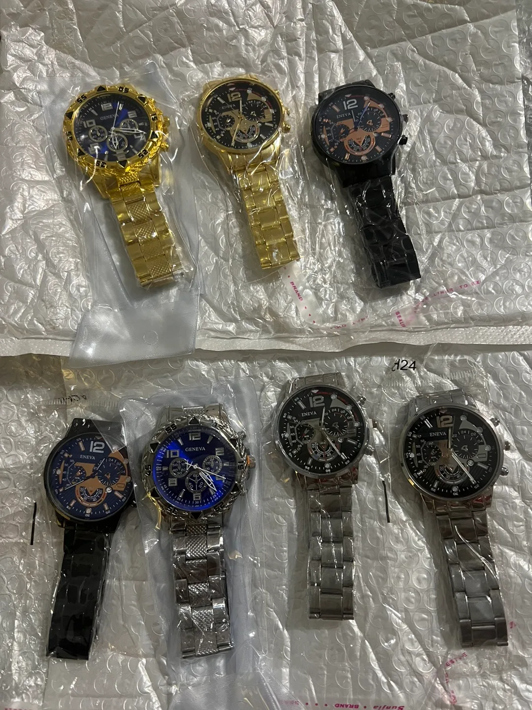 Eneva & Geneva Watches 15$ each mens thumbnail