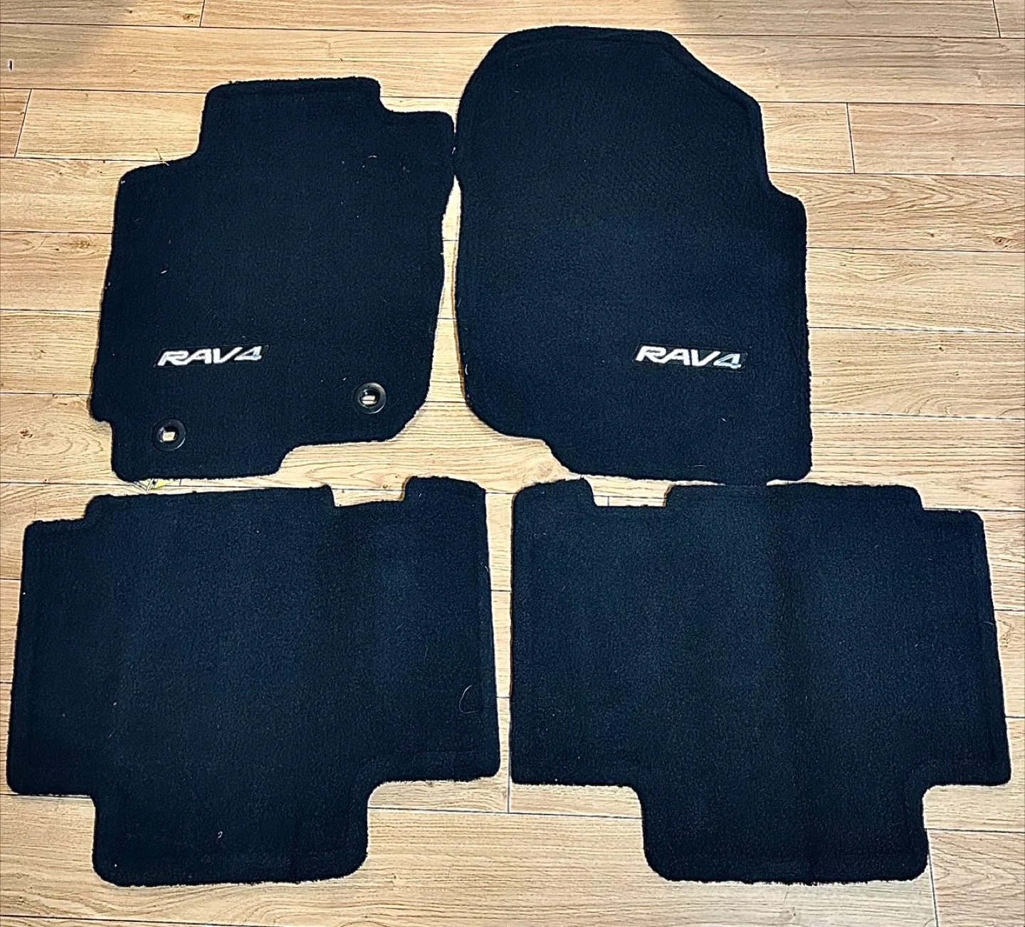 2018 Toyota RAV4 Black Floor Mats - Set of 4 thumbnail