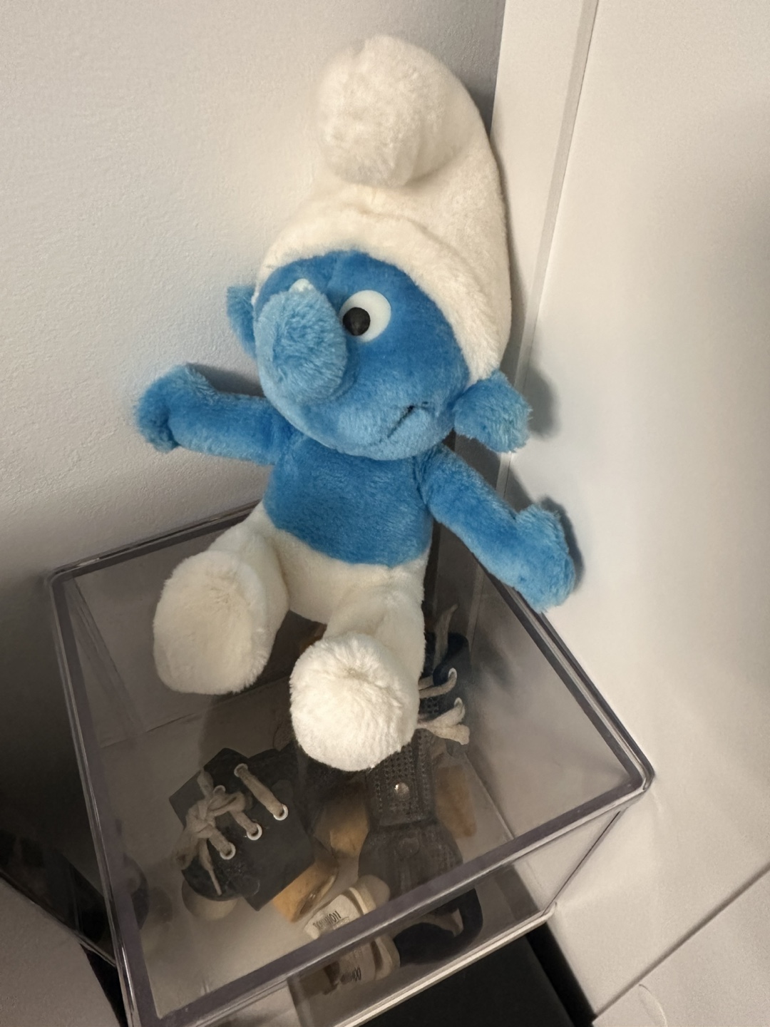 Vintage 1979 Smurf Plush Toy