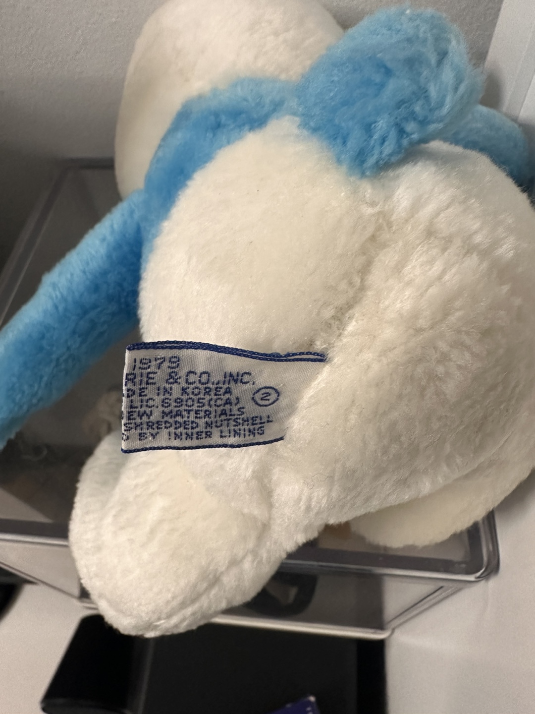 Vintage 1979 Smurf Plush Toy - photo 4