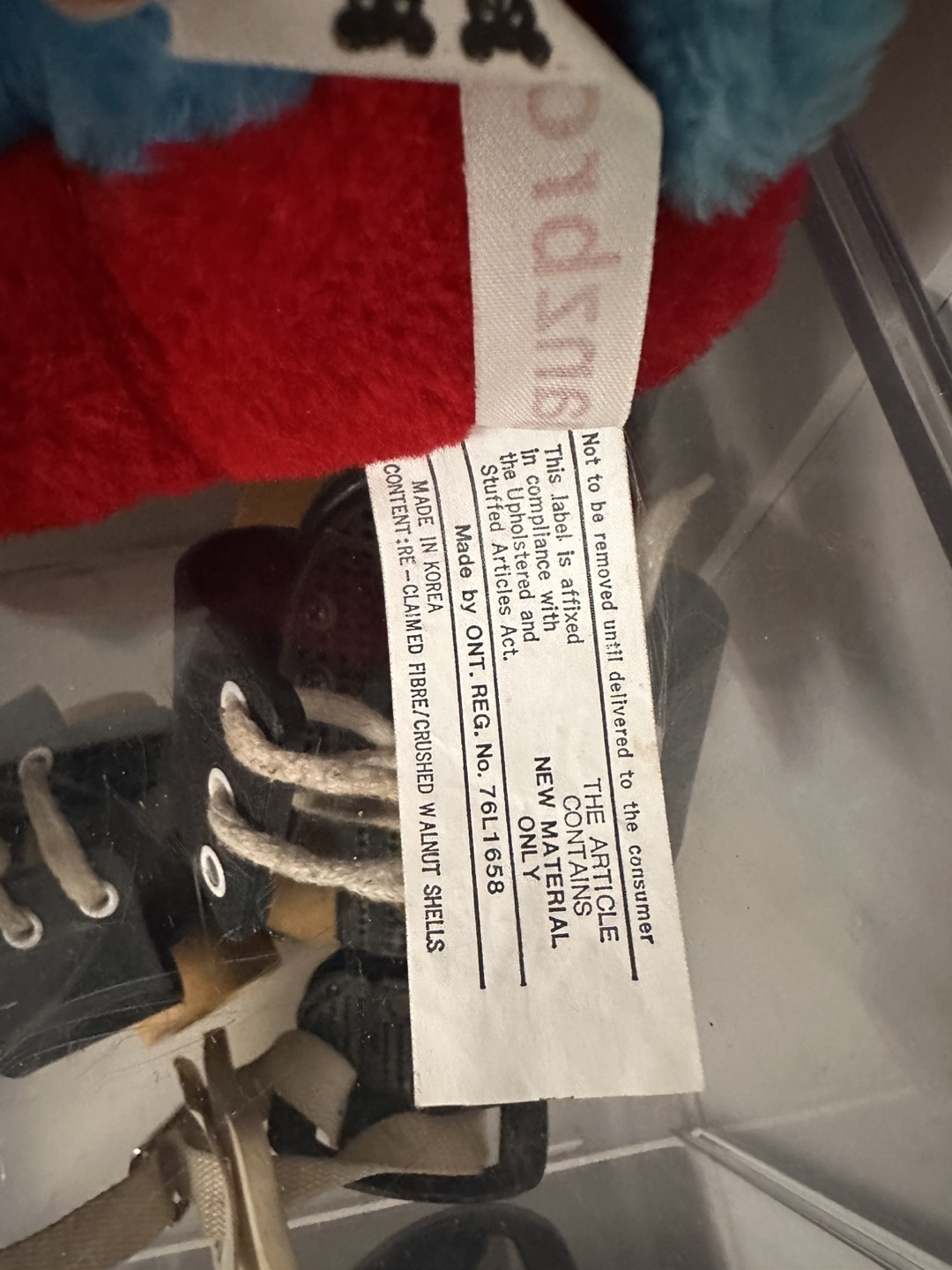Vintage Papa Smurf Plush - photo 3